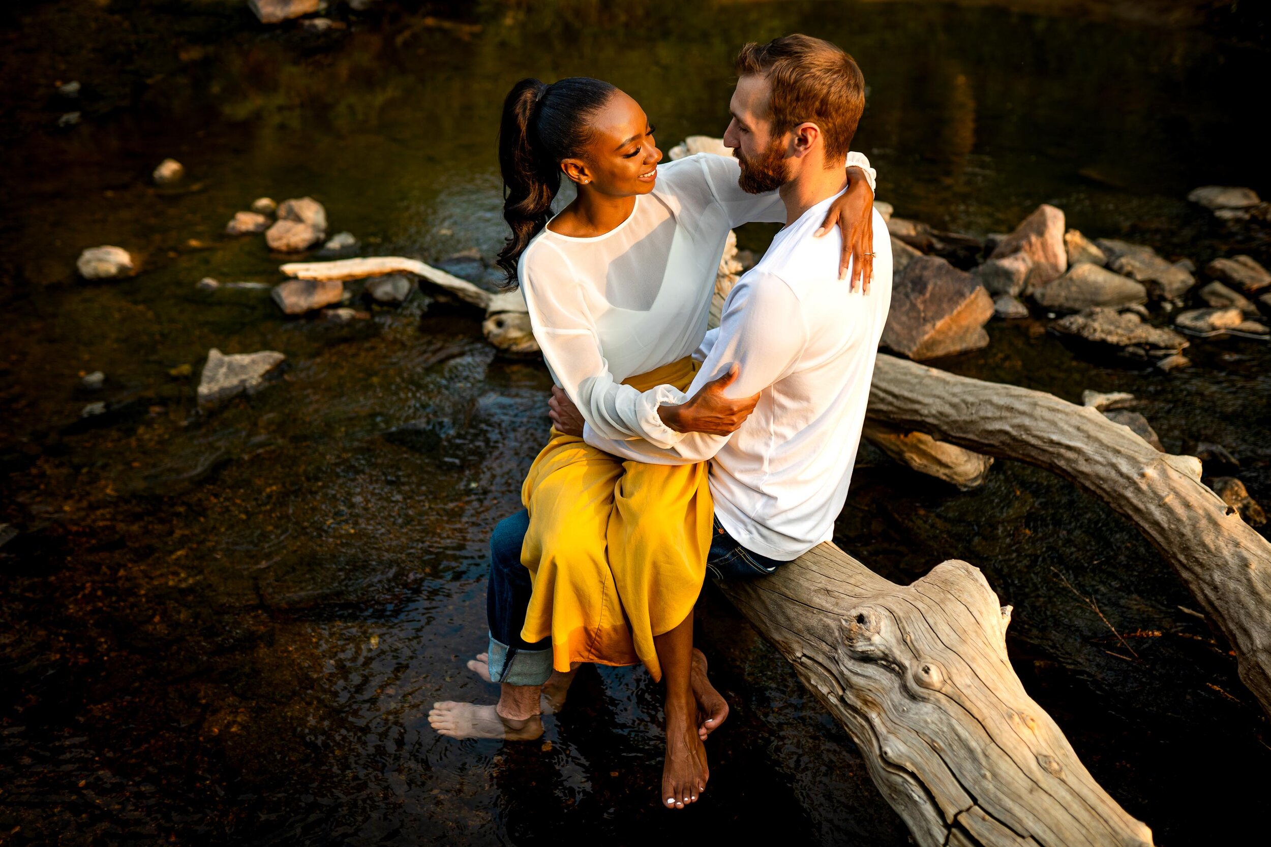 Engaged couple poses for engagement photos at Lair o' the Bear Park in Morrison, Colorado, Engagement Session, Engagement Photos, Engagement Photos Inspiration, Engagement Photography, Engagement Photographer, Lair o' the Bear,  Morrison Engagement Photos, Morrison engagement photos, Morrison engagement photographer, Colorado engagement photos, Colorado engagement photography, Colorado engagement photographer, Colorado engagement inspiration