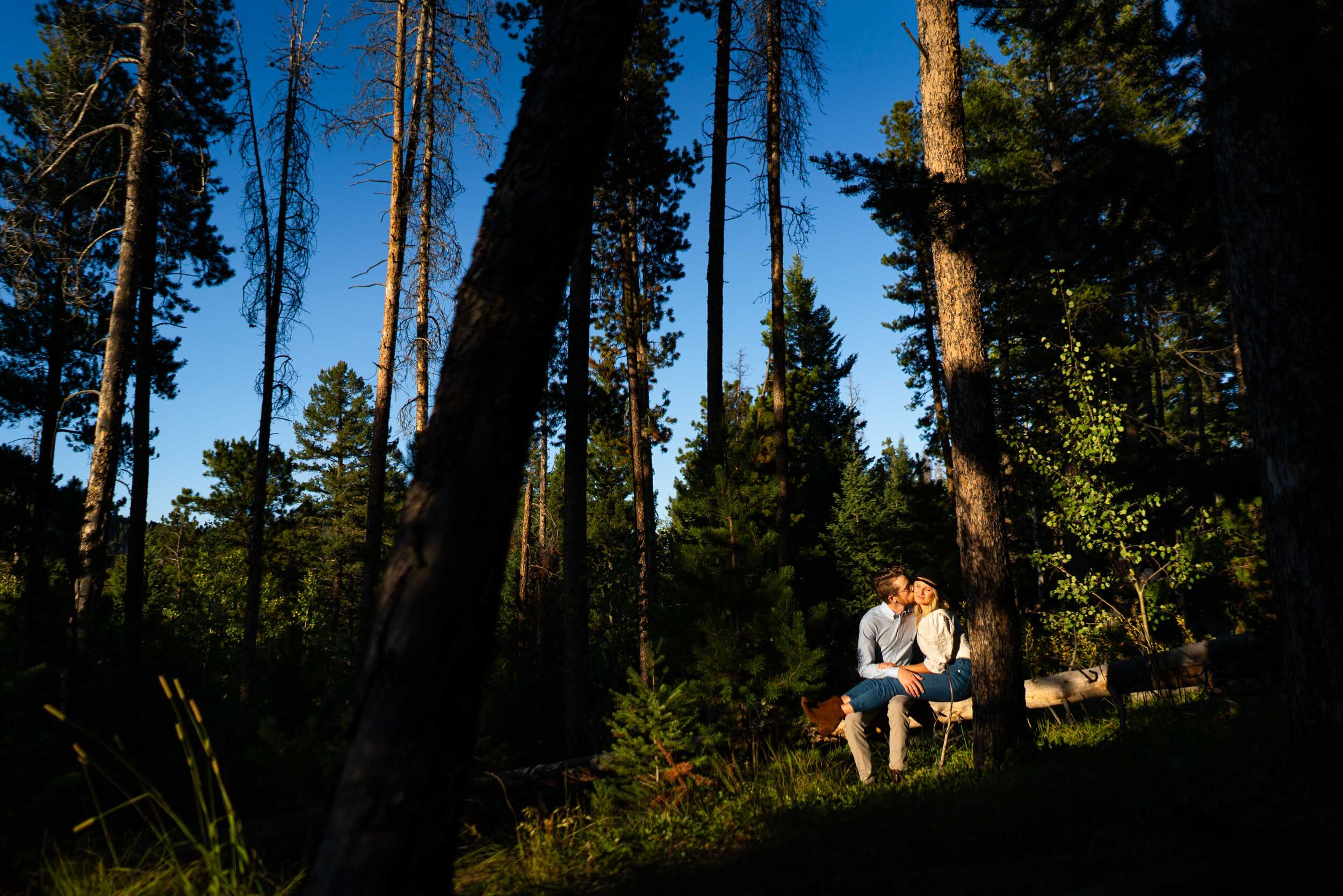 Engaged couple takes engagement photos during golden hour in the fall at Meyer Ranch Park, Colorado, Engagement Session, Engagement Photos, Engagement Photos Inspiration, Engagement Photography, Engagement Photographer, Meyer Ranch Park, Morrison Engagement Photos, Morrison engagement photos, Morrison engagement photographer, Colorado engagement photos, Colorado engagement photography, Colorado engagement photographer, Colorado engagement inspiration